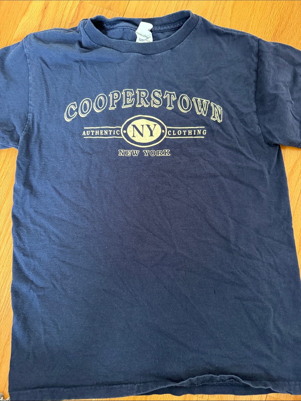 Cooperstown NY Graphic Tee Navy Blue